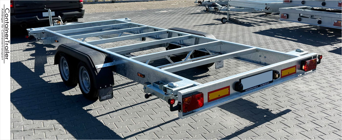 15ft Containeranhänger mit verzinktem Stahlrahmen